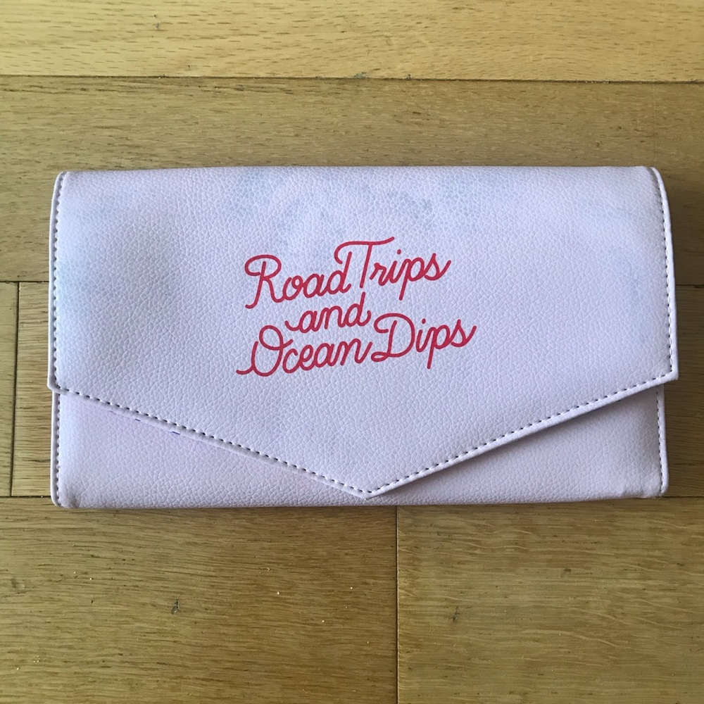Travel Document Holder “Road Trips and Ocean Dips”